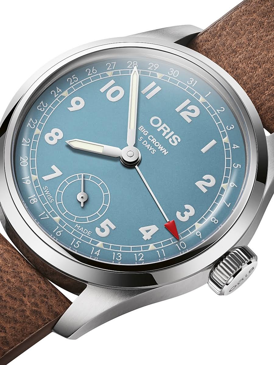 Oris BIG CROWN POINTER DATE CALIBER 473 men's watch 01 473 7786 4065-07 5 19 22FC