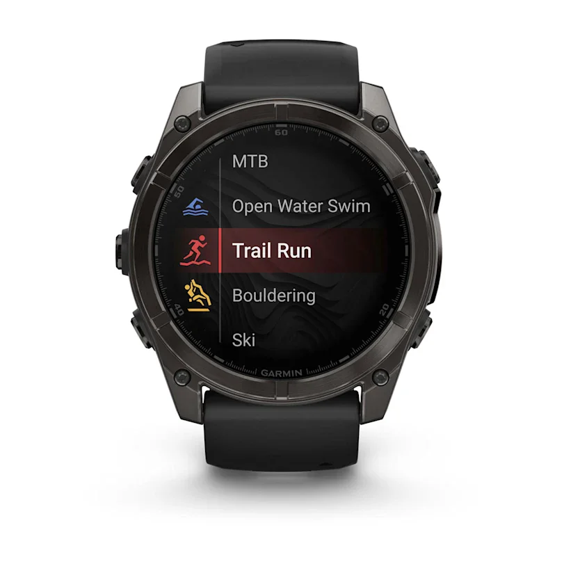 Garmin fēnix® 8 - 51 mm AMOLED Sapphire Black/Carbon Gray Titanium DLC 010-02905-21