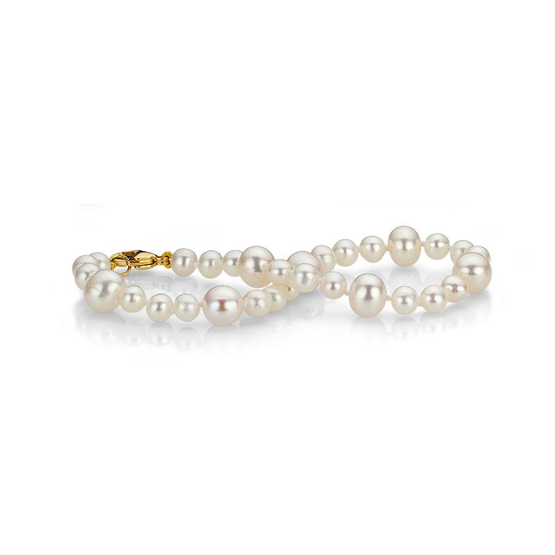 CEM women's jewelry bracelet freshwater cultured pearl G5-00422B