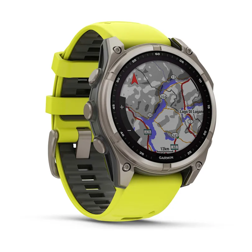 Garmin fēnix® 8 - 47 mm Solar Sapphire Graphite/Titanium Titan 010-02906-21
