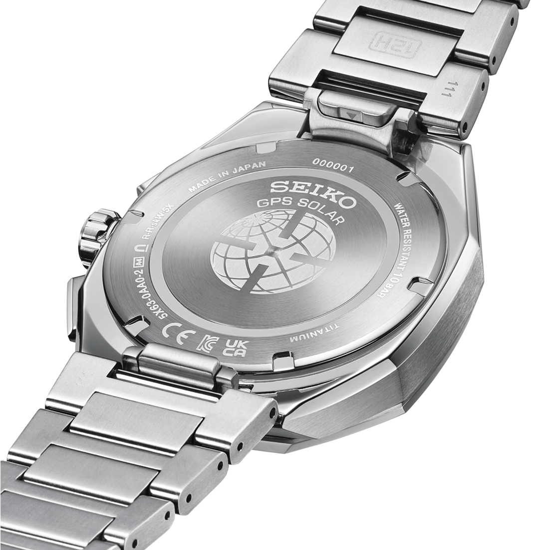 Seiko ASTRON Automatic 3-Hand Watch 43mm, Titanium, Folding Clasp with Fine Adjustment Men's Watch HAB002J1