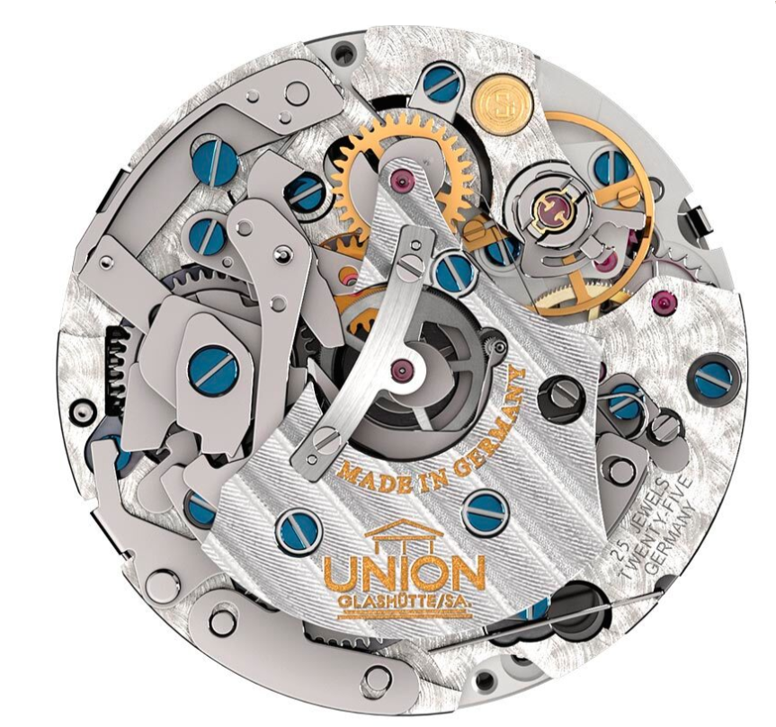 Union Glashütte 1893 Johannes Dürrstein Edition men's watch D007.459.16.017.00