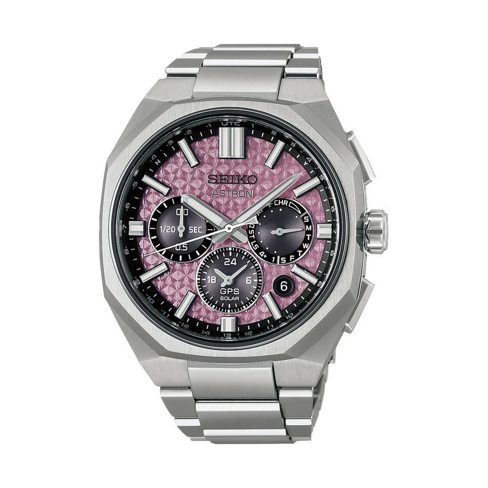 Seiko Astron GPS Solar 2026 Limited Edition Crystal Pink, Limited to 1200 pieces Men's Watch HAB006J1