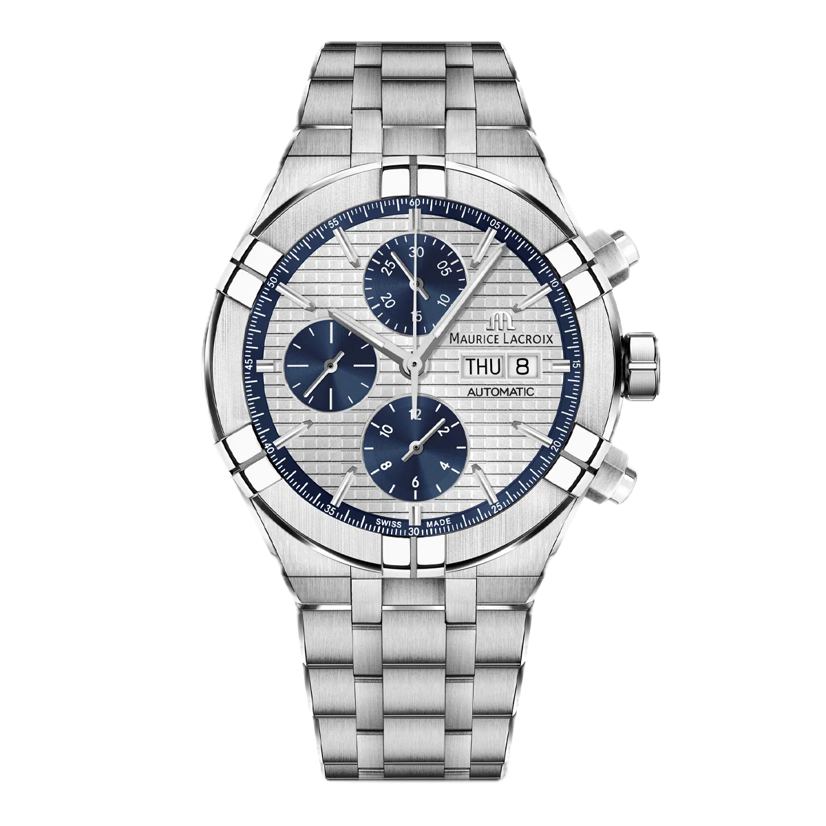Maurice Lacroix Aikon Chronograph Day Date Men's Watch AI6038-SS002-131-1