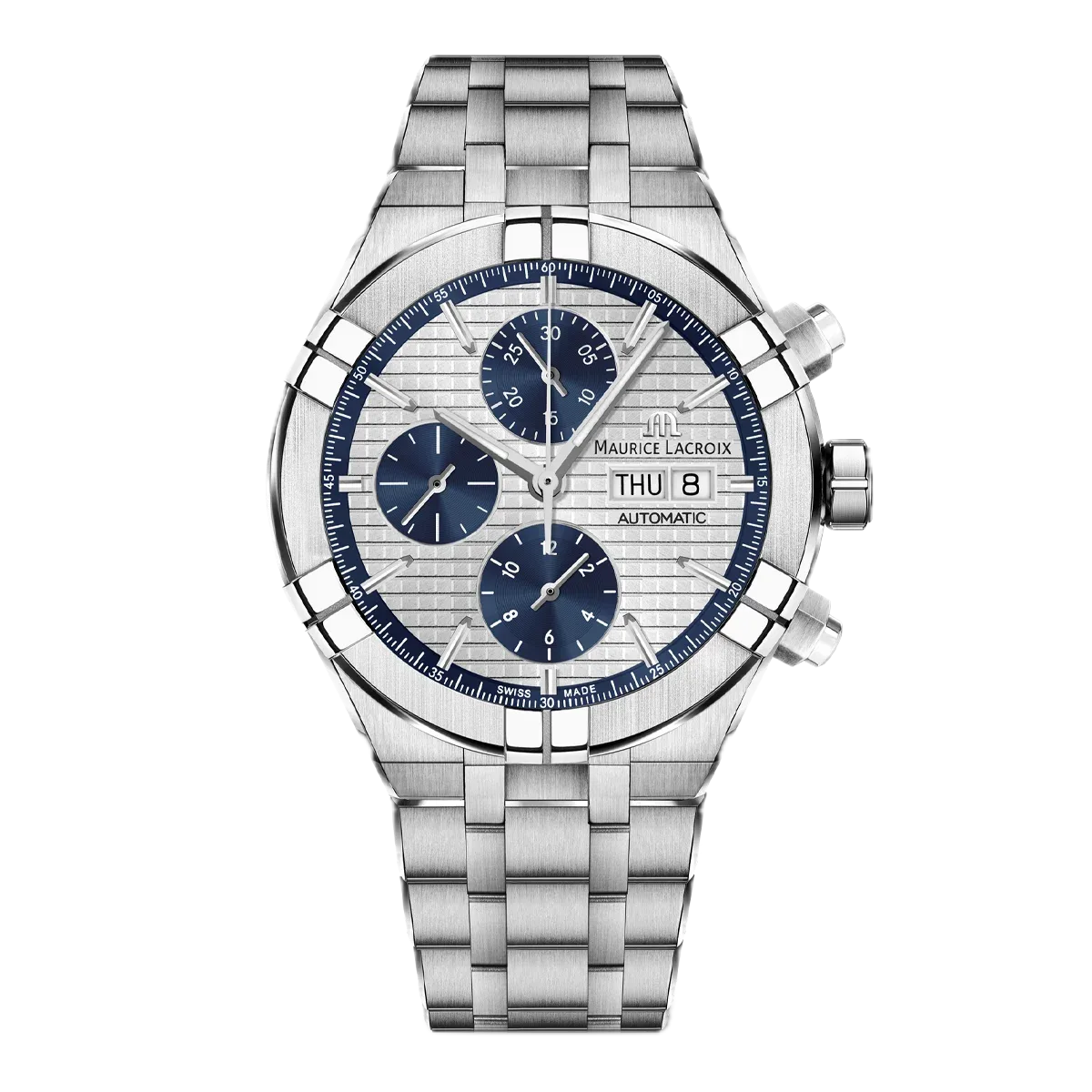 Maurice Lacroix Aikon Chronograph Day Date Men's Watch AI6038-SS002-131-1