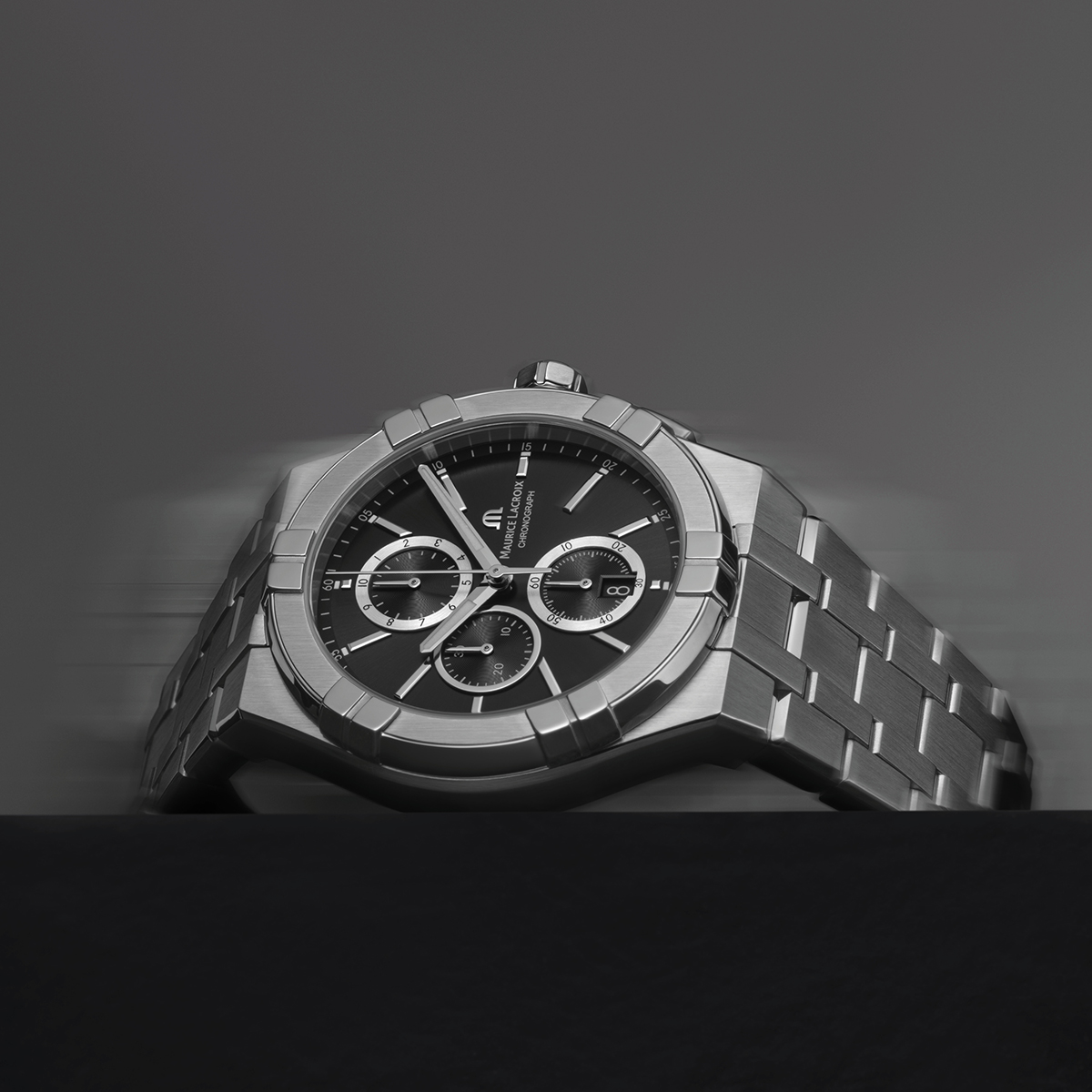 Maurice Lacroix Aikon Quartz Chronograph Men's Watch AI1118-SS002-330-1