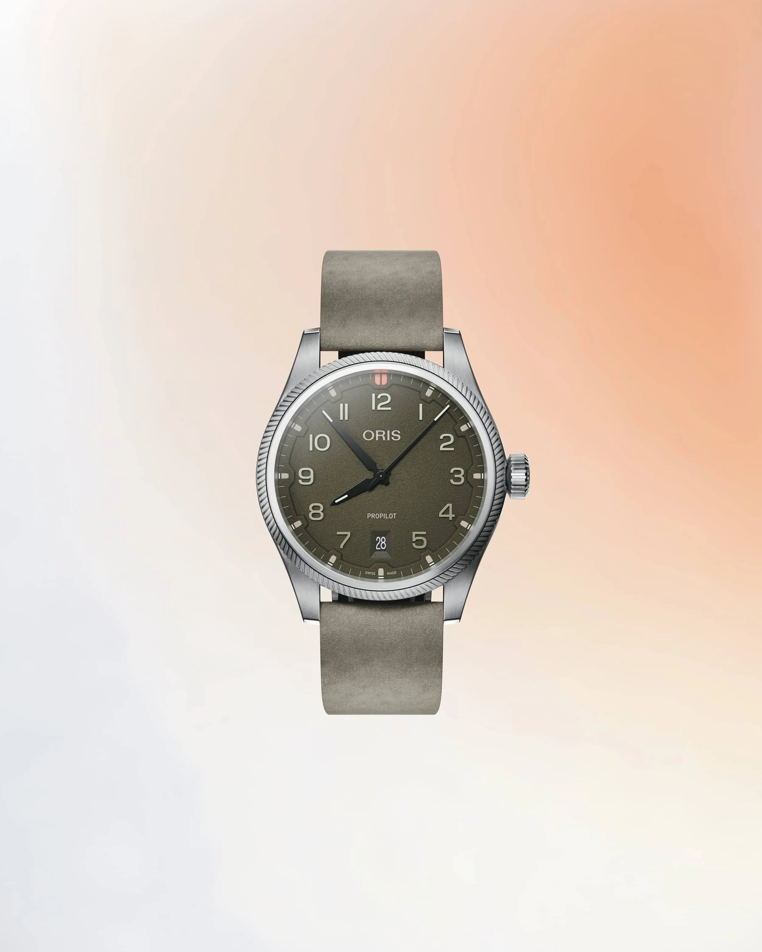 Oris ProPilot Date men's watch 01 733 7805 4167-07 6 ​​20 16LC