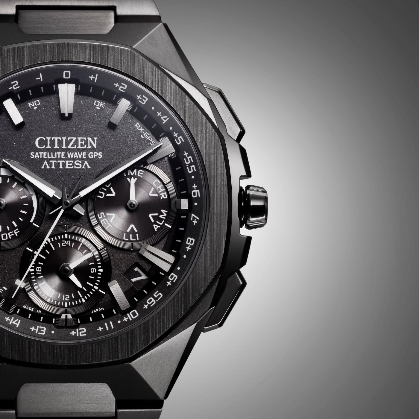 Citizen ATTESA Satellite Wave GPS Men's Watch CC4105-69E