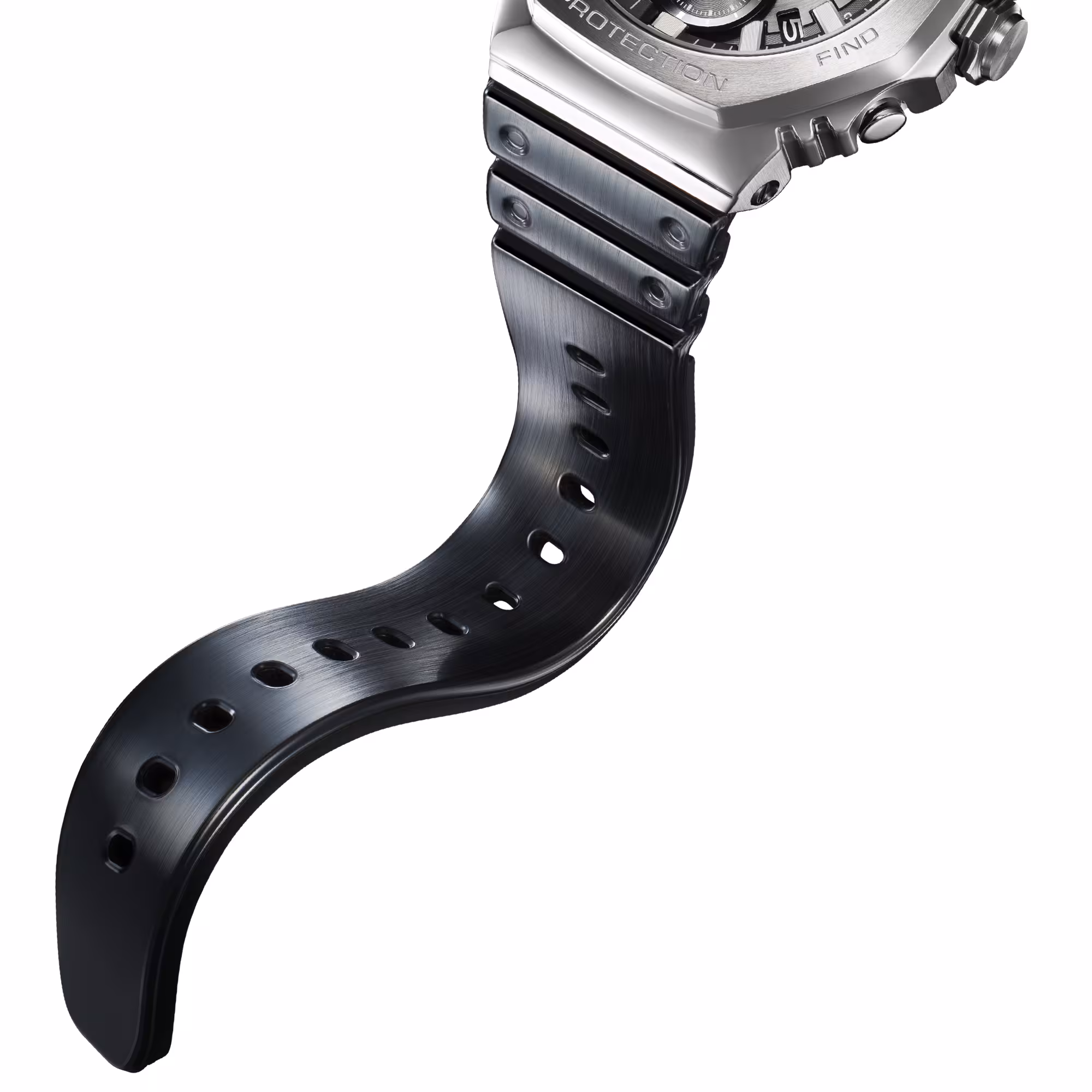G-Shock G-Steel Protection Classic, solar, silicone strap, 46mm men's watch GMC-B2100Y-1AER