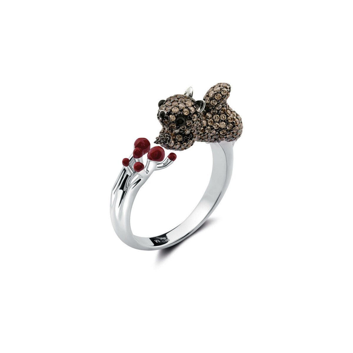 Seinerzeit Fluffy Squirrel Ring Size 56/58, SZA-1990-342-M