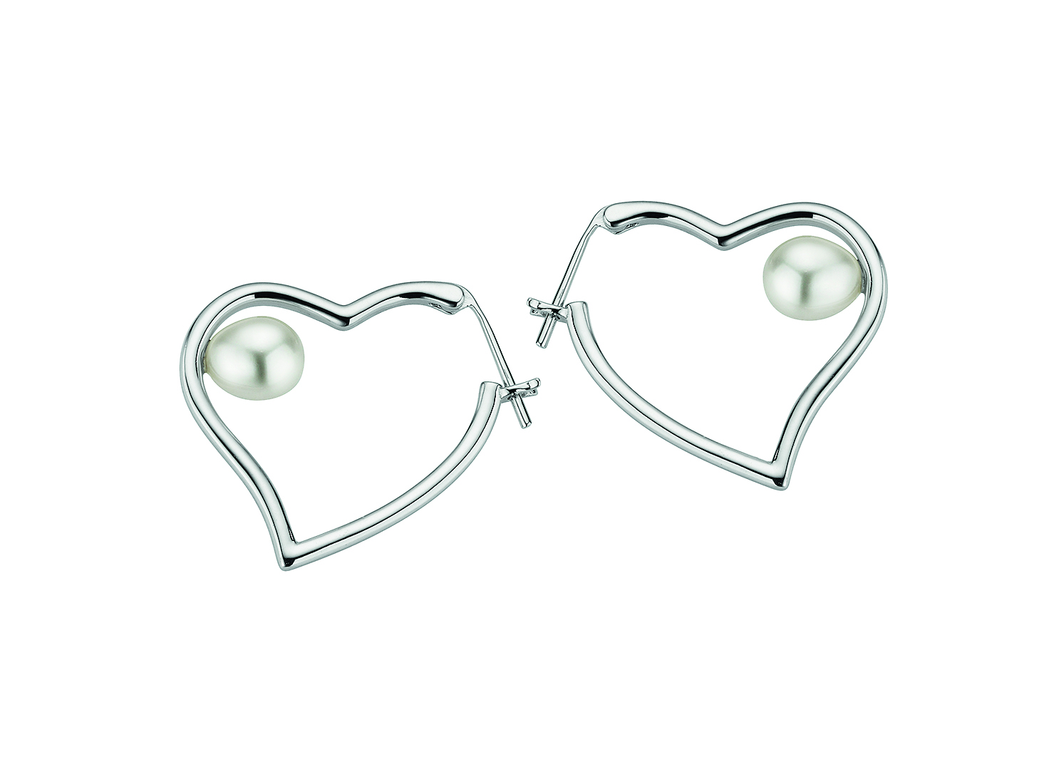 Adriana stud earrings with freshwater pearls T14