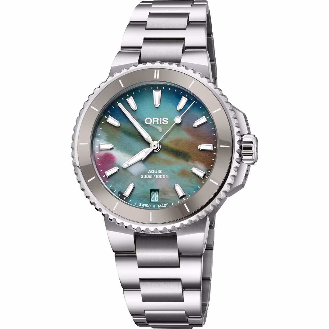 Oris men's watch Aquis 01 733 7792 4150-07 8 19 05P