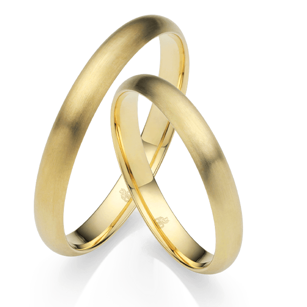 Individual Love 3D Classic wedding ring pair Rauschmayer