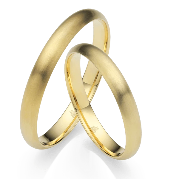 Individual Love 3D Classic wedding ring pair Rauschmayer