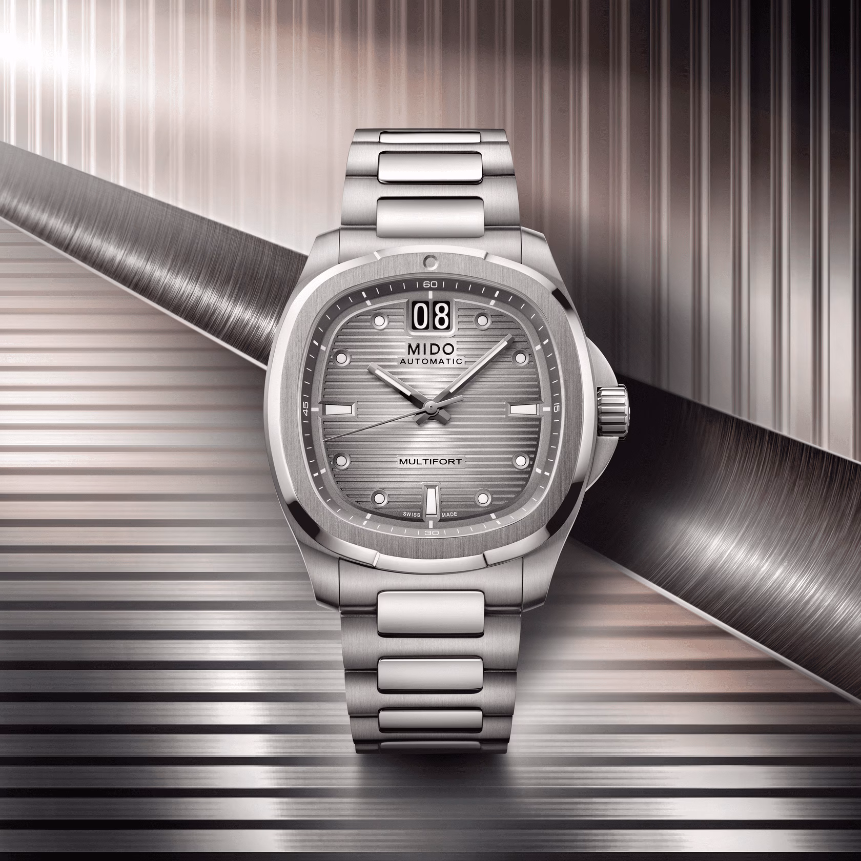 Mido MULTIFORT TV BIG DATE 40 TITANIUM Herrenuhr M049.526.44.081.00