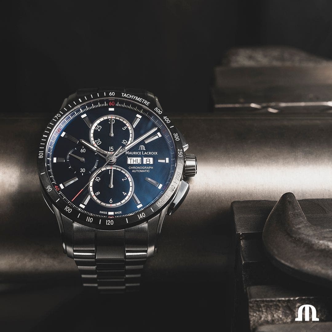 Maurice Lacroix Pontos Chronograph Date Men's Watch PT6038-SSL2H-430-C