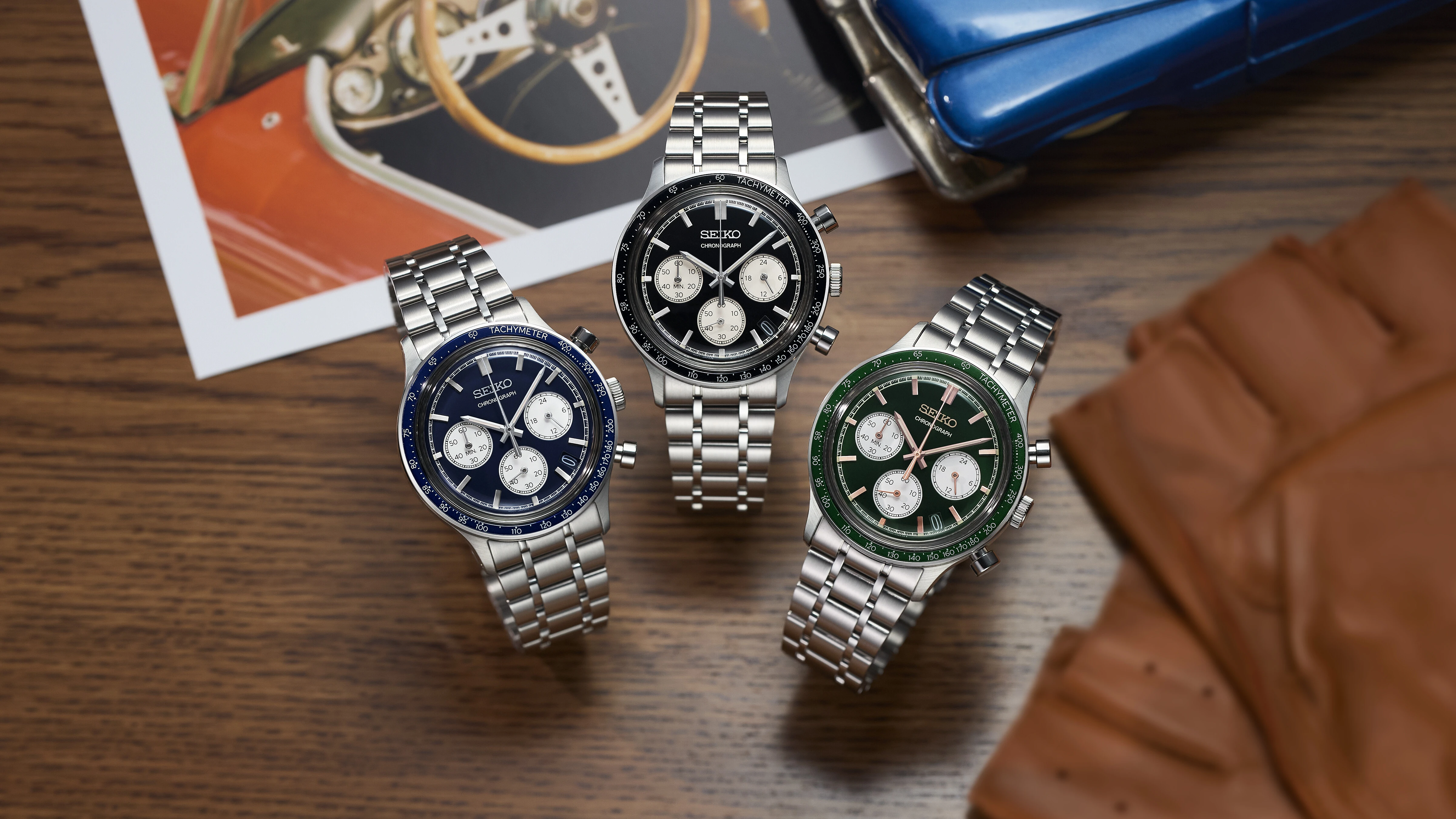 Seiko Quartz Chronograph Men's Watch SSB481P1