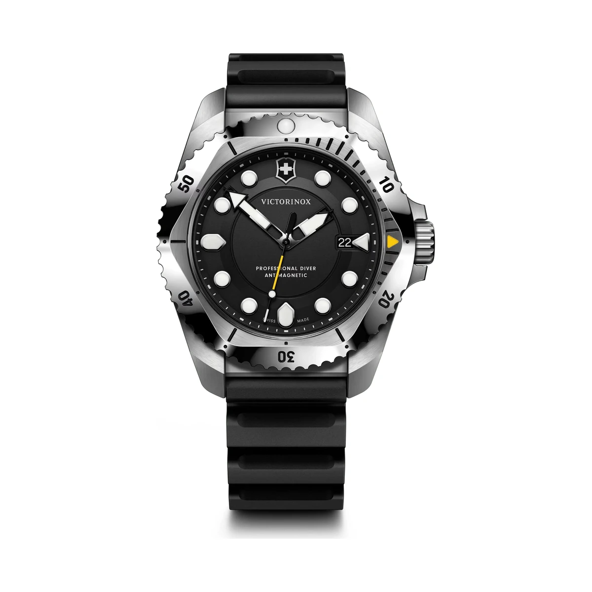 Victorinox Dive Pro Quartz Three hands Steel men's watch 241990