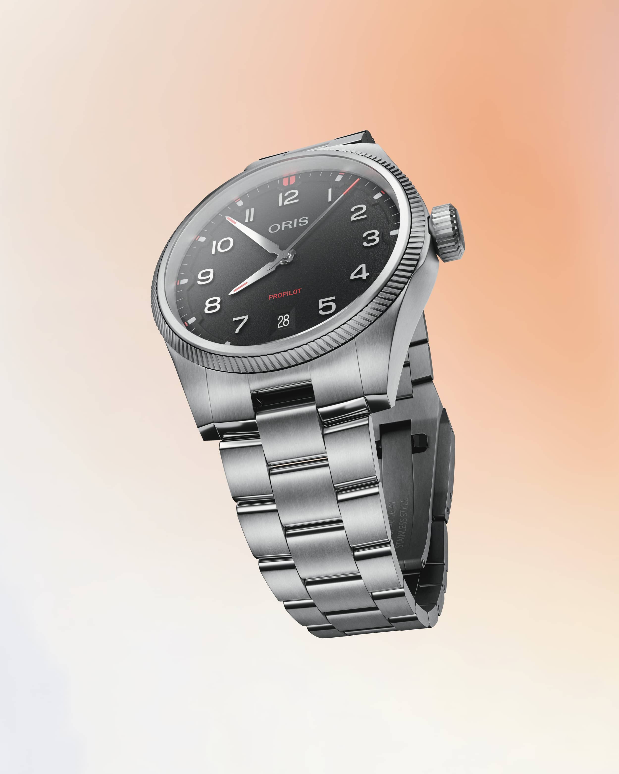 Oris ProPilot Date men's watch 01 733 7805 4164-07 8 20 04LC