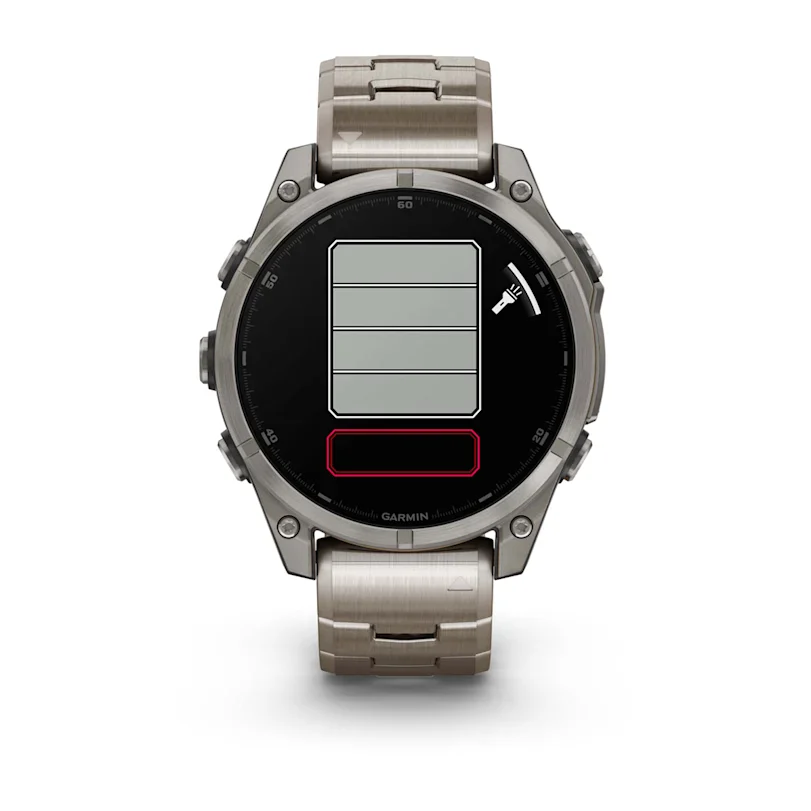 Garmin fēnix® 8 - 47 mm AMOLED Sapphire Graphite/Titanium Titan 010-02904-40
