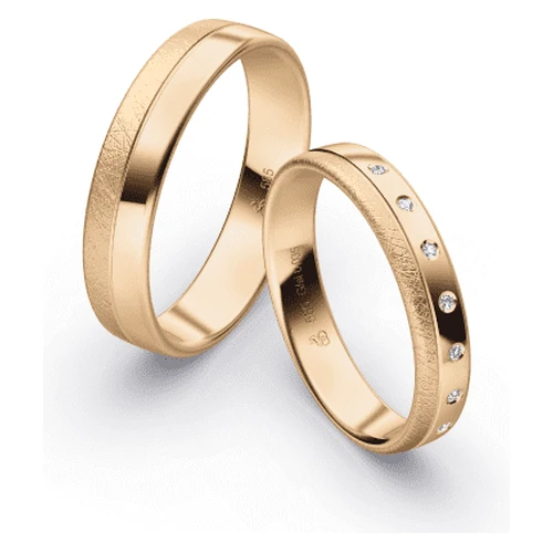 First Individual Love 3D Summer – One pair of wedding rings Rauschmayer 72-04038 / 73-04038