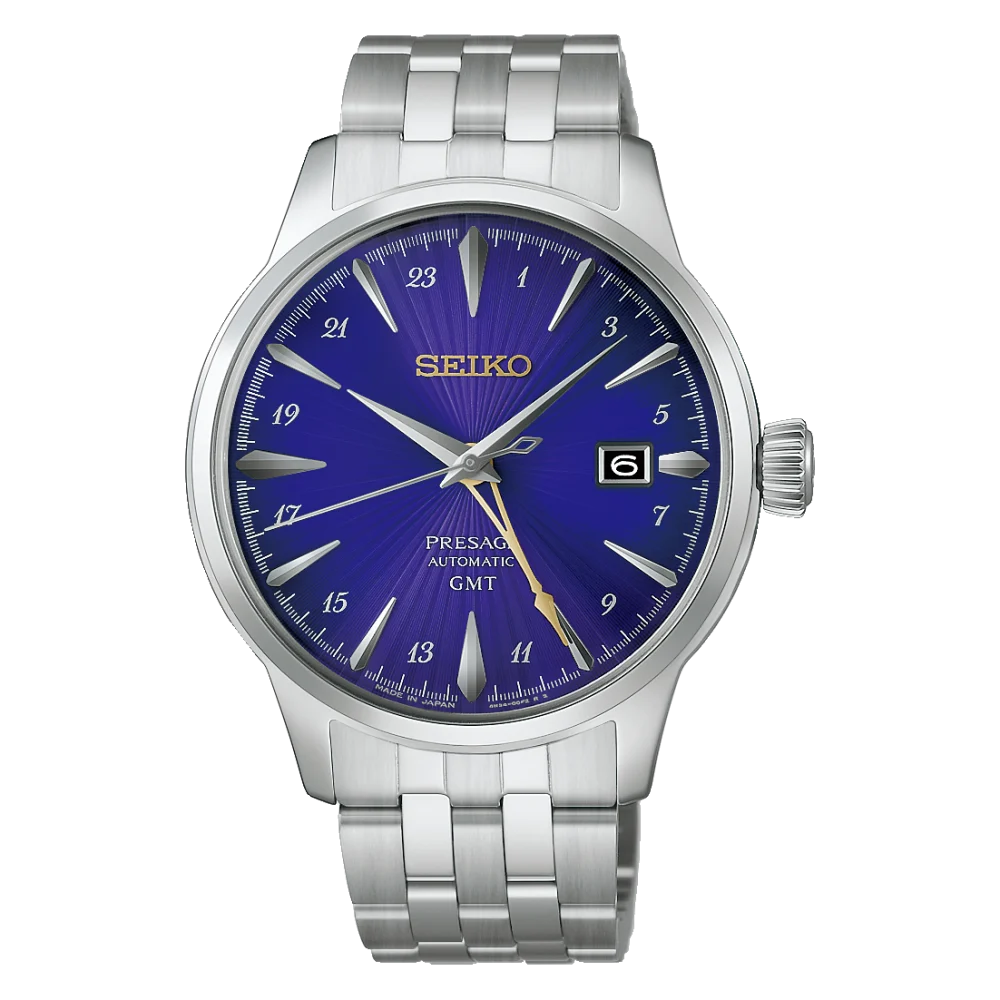 Seiko Presage Cocktail Time GMT Seiko 145th Anniversary Limited Edition 40mm Men's Watch HCB006J1