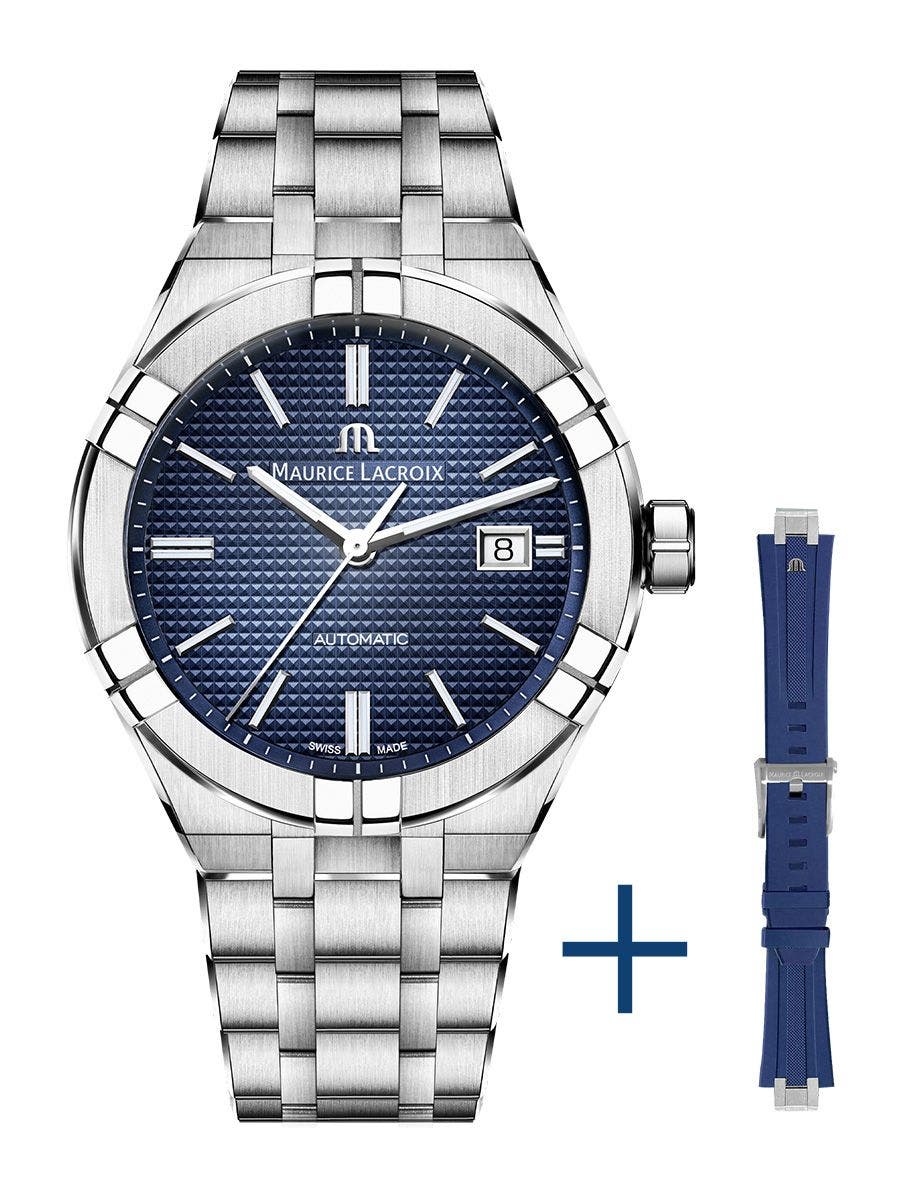 Maurice Lacroix Aikon Strap Promotion Date Men's Watch AI6008-SS00F-430-C