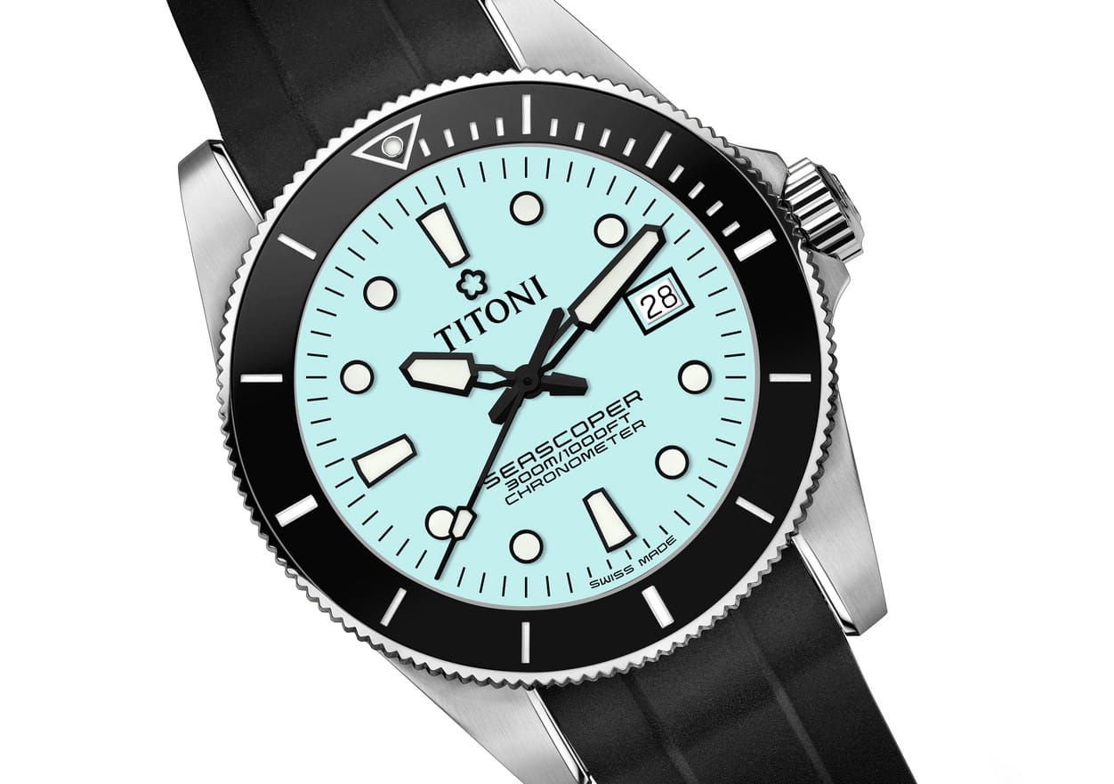 Titoni Seascoper 300 men's watch 83300 S-BK-R-718