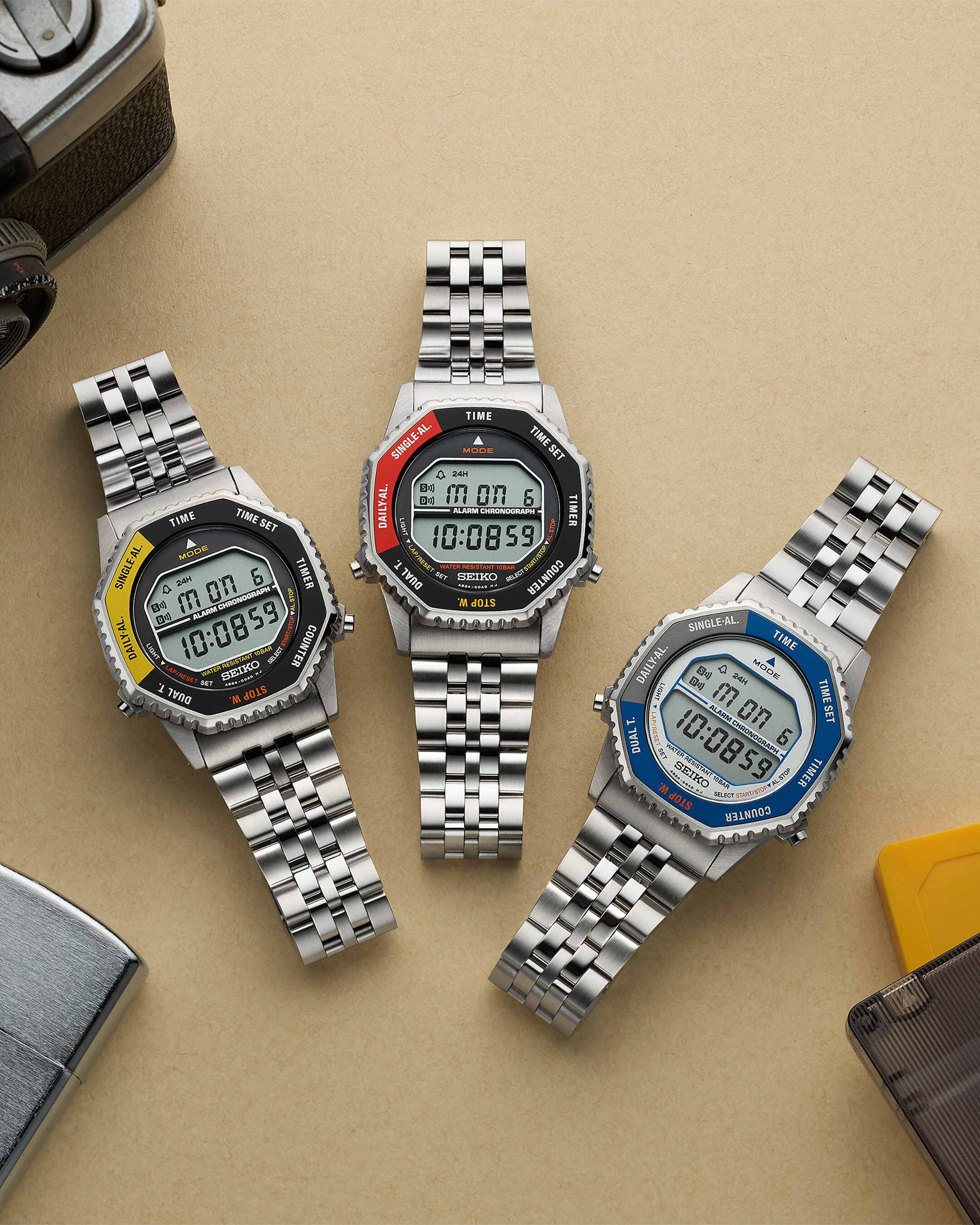 Seiko Classic Digital Chronograph, Men's Watch SMGG21P1