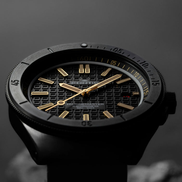 Fortis MARINEMASTER M44 DLC GRAVITY ON HORIZON STRAP Men's Watch F8120031