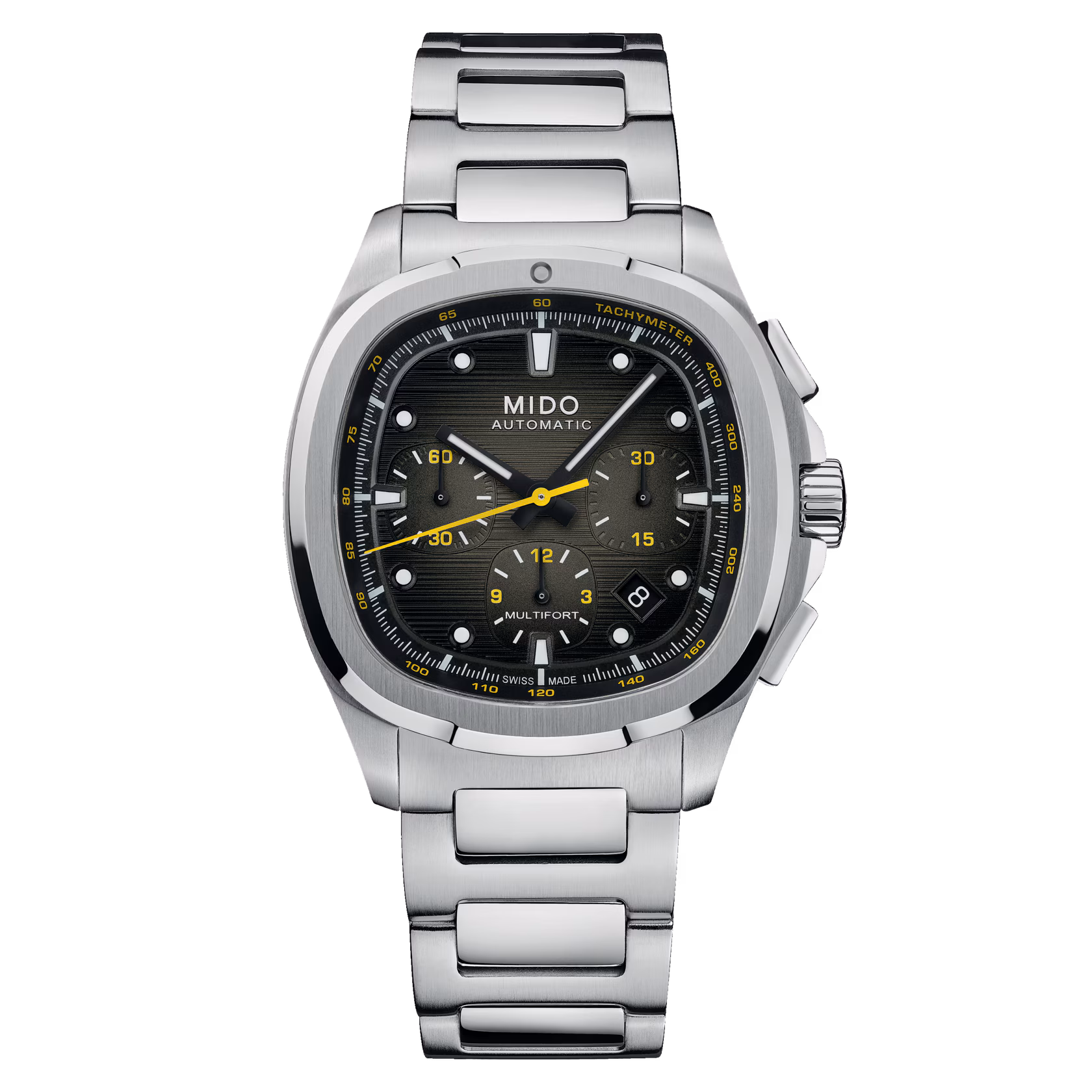 Mido Multifort TV Chronograph Grey with additional strap Men's watch M049.527.11.081.00