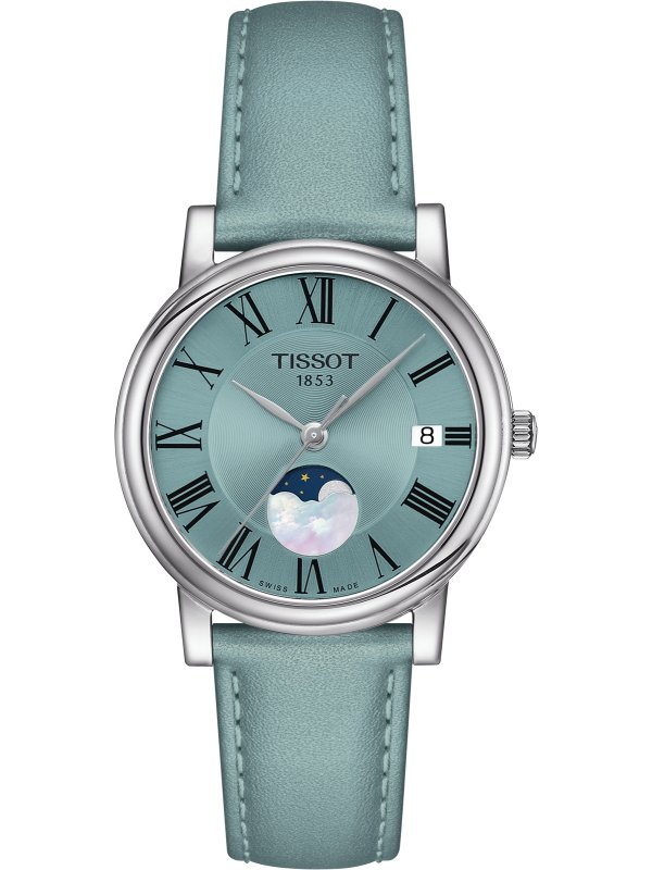 Tissot Carson women's watch Lady Moonphase T122.223.16.353.00
