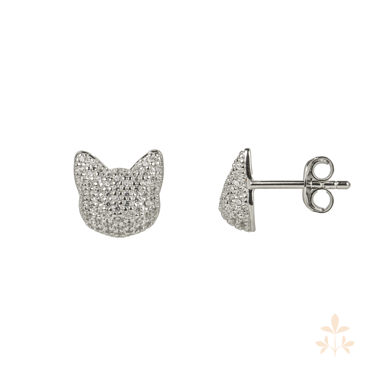At that time Shiro cat earrings SZA-2990-276