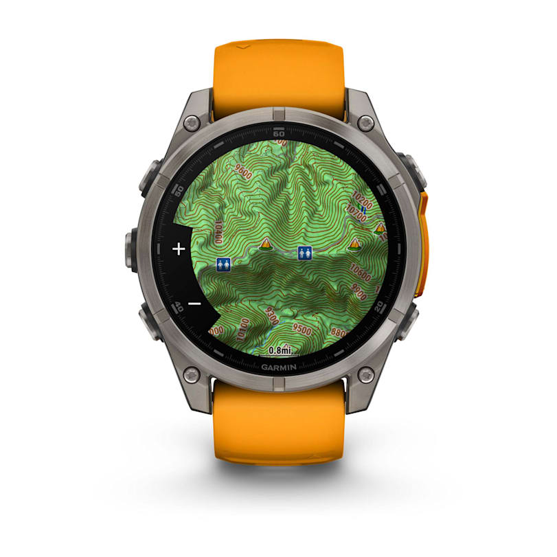 Garmin fēnix® 8 - 47 mm AMOLED Sapphire Graphite/Titanium Titan 010-02904-11
