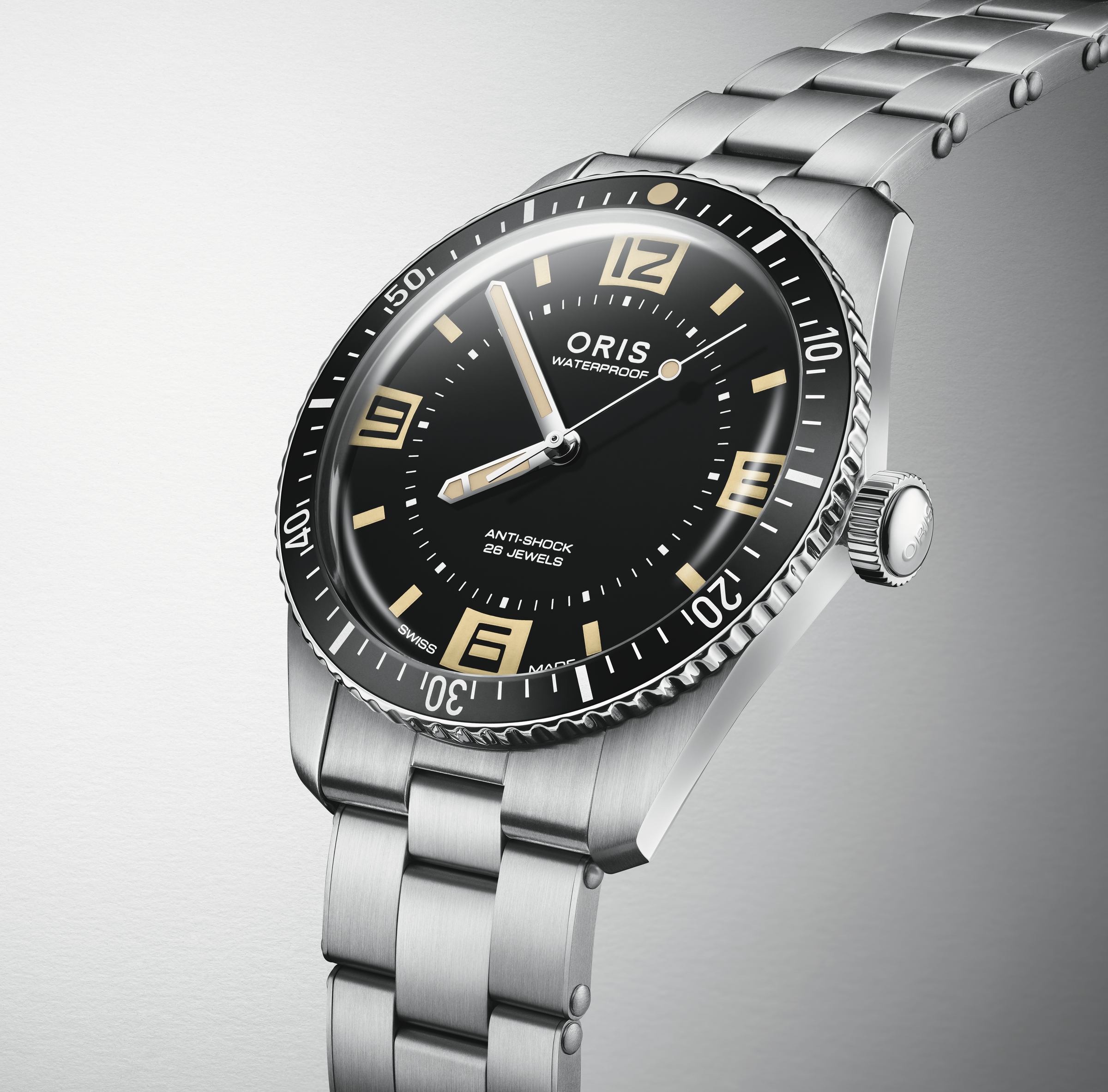 Oris men's watch Divers Sixty-Five 01 733 7772 4034 set