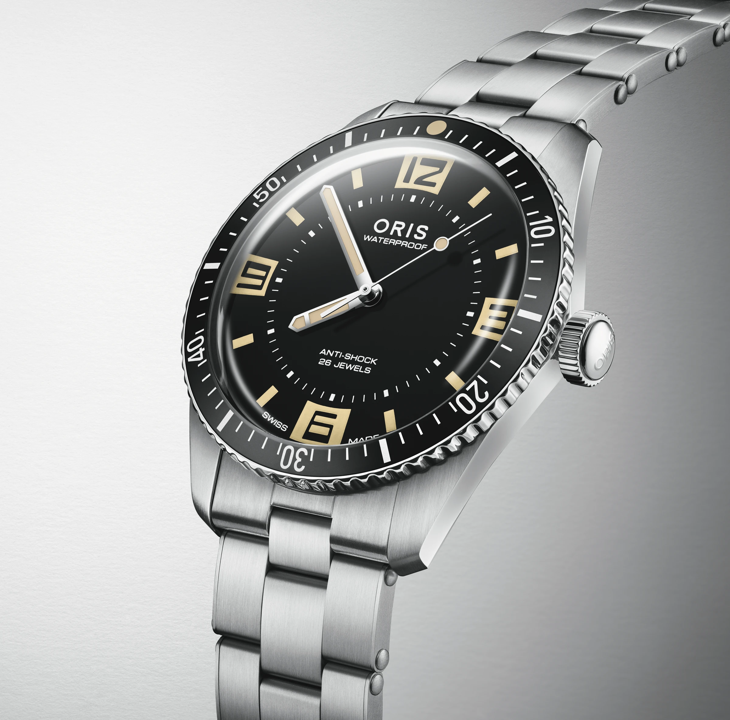 Oris men's watch Divers Sixty-Five 01 733 7772 4034 set