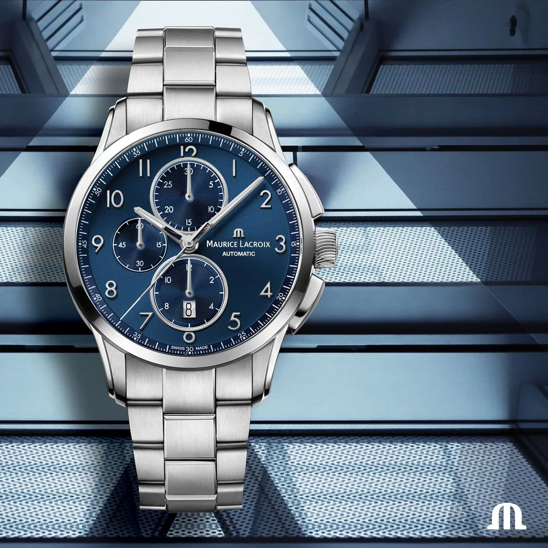 Maurice Lacroix PONTOS CHRONOGRAPH men's watch PT6388-SS002-420-1