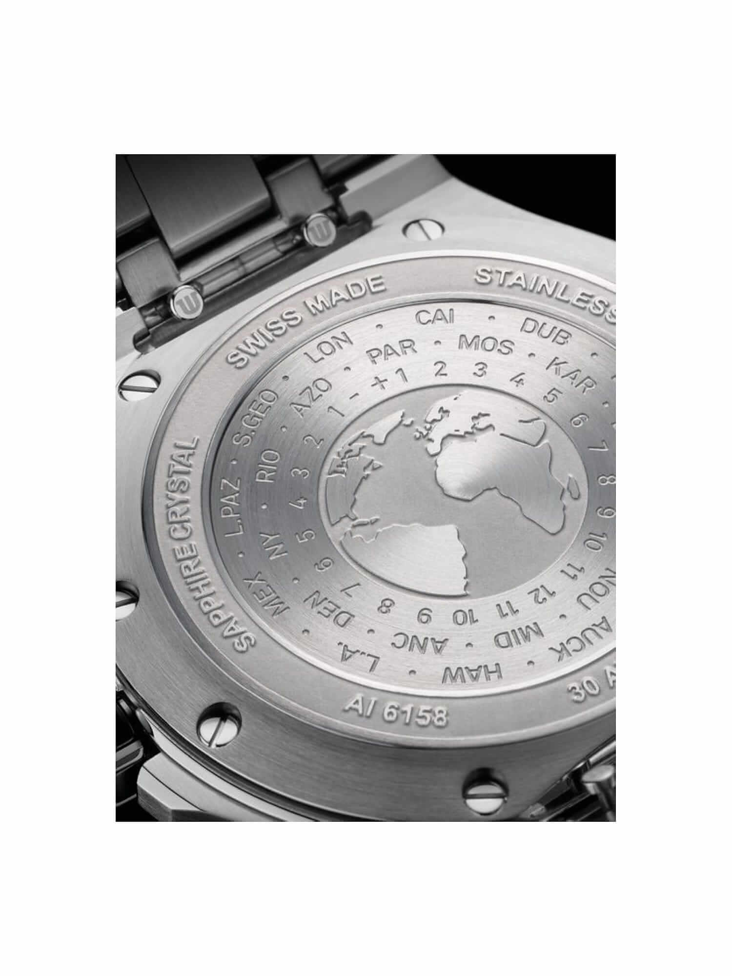 Maurice Lacroix Aikon Strap Promotion GMT Men's Watch AI6158-SS00F-330-A