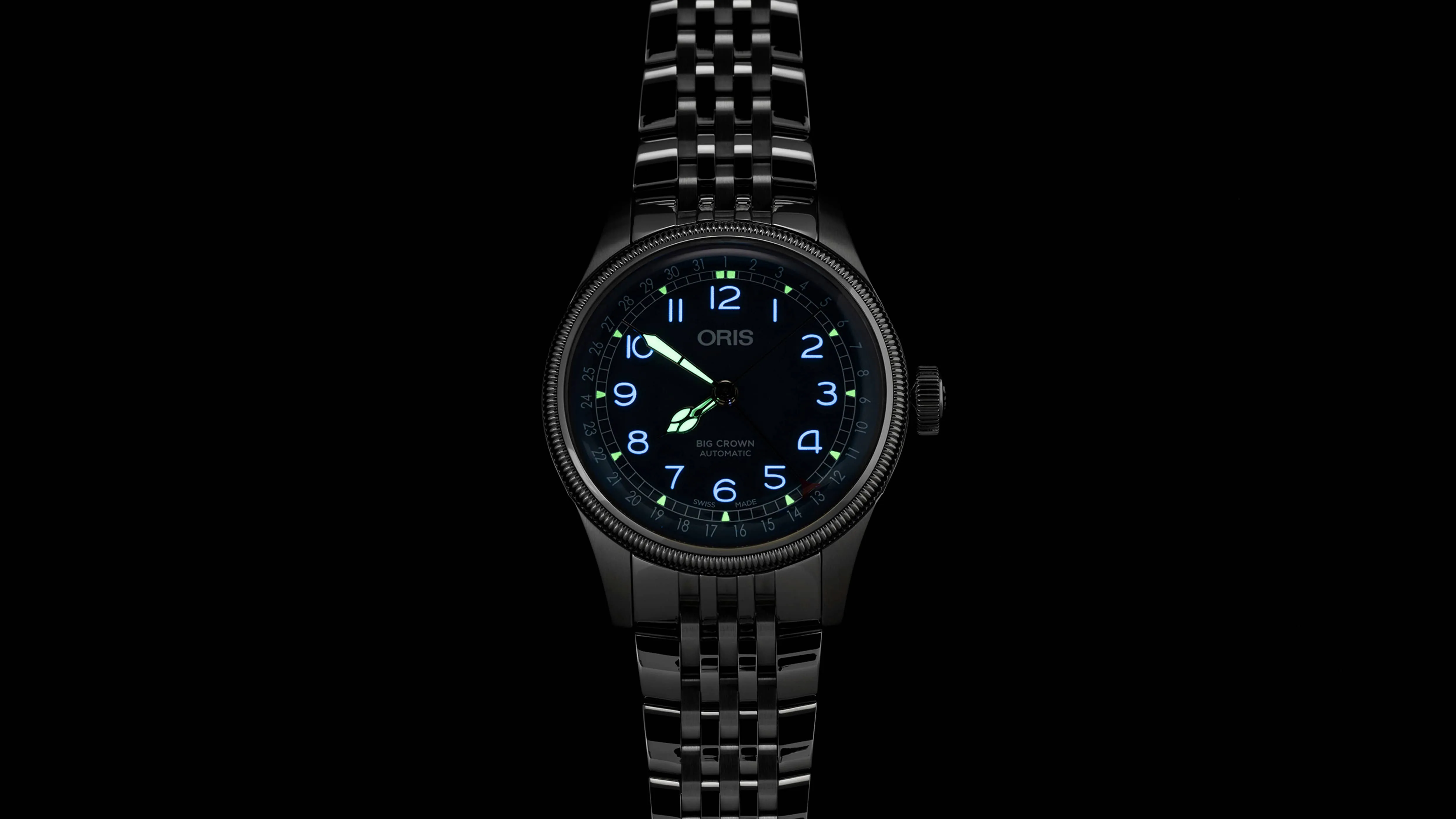 Oris BIG CROWN POINTER DATE men's watch 01 754 7785 4065-07 8 20 02