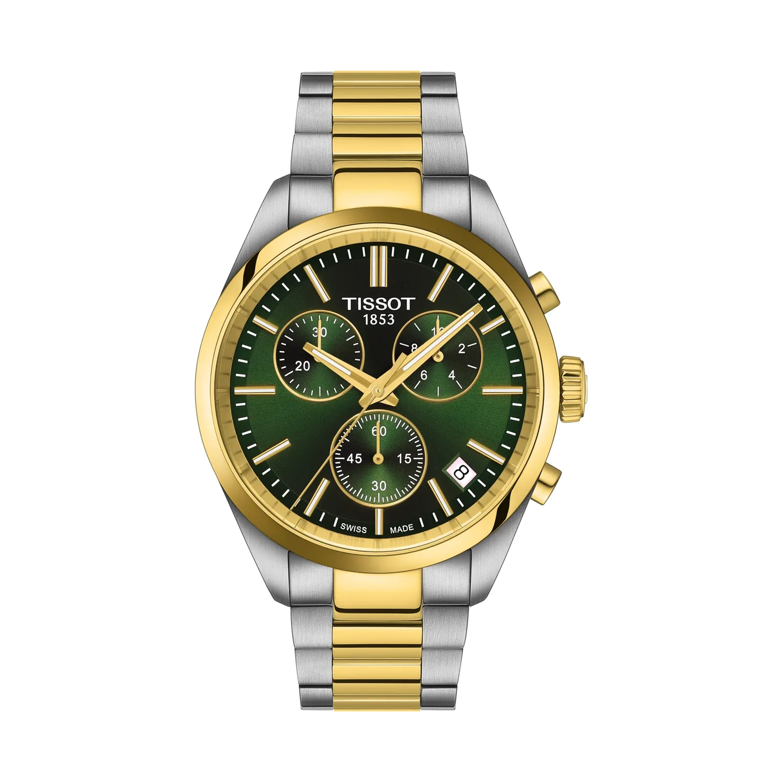 Tissot PR 100 Chronograph Quartz 40 mm Green Men's Watch T150.417.22.091.00