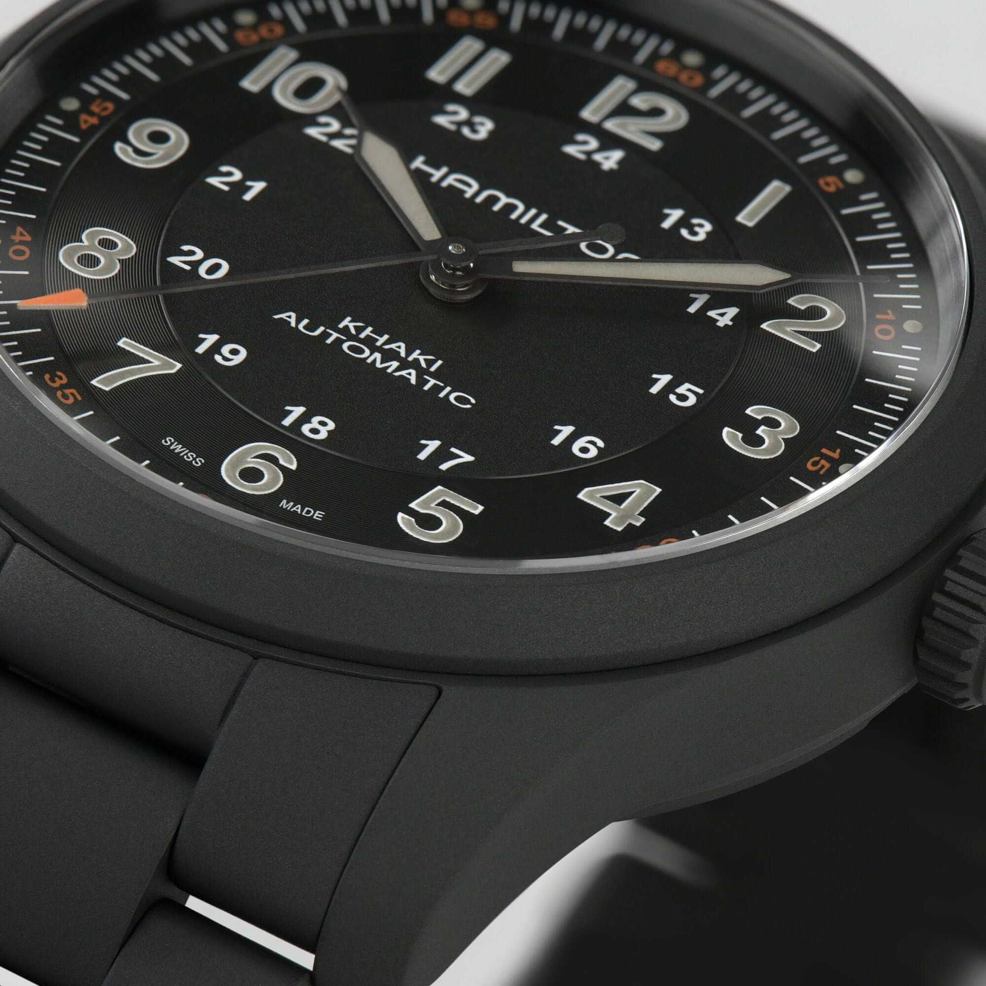 Hamilton Khaki Titanium Automatic H70215130 Unisex Watch
