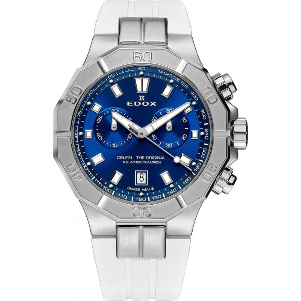 Edox Delfin The Original Chronograph Men's Watch 10113 3CAB BUIN