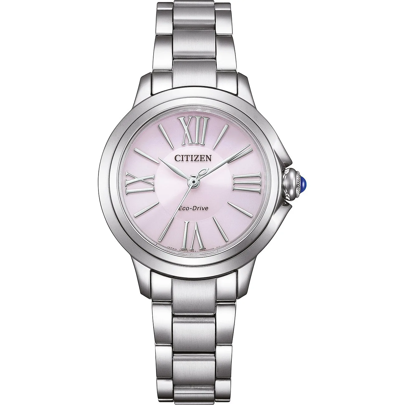 Citizen L Eco-Drive, Analog Quartz, Pink Women's Watch EM1160-58X
