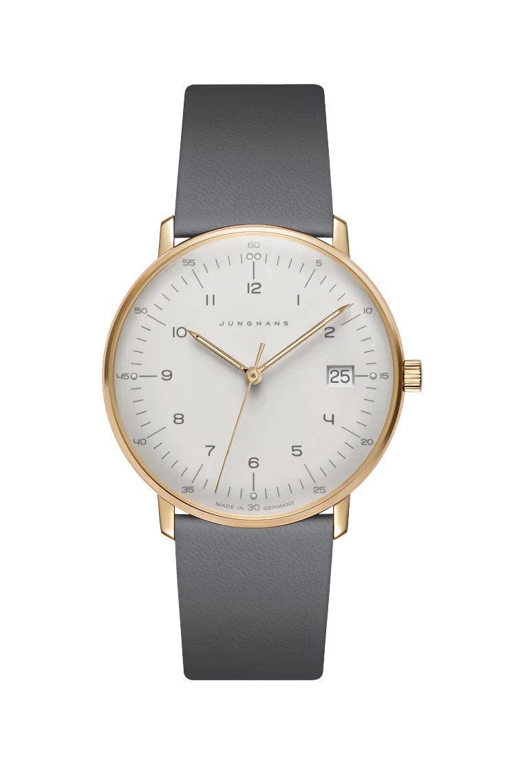 Junghans max bill ladies sapphire glass ladies watch 047/7854.02