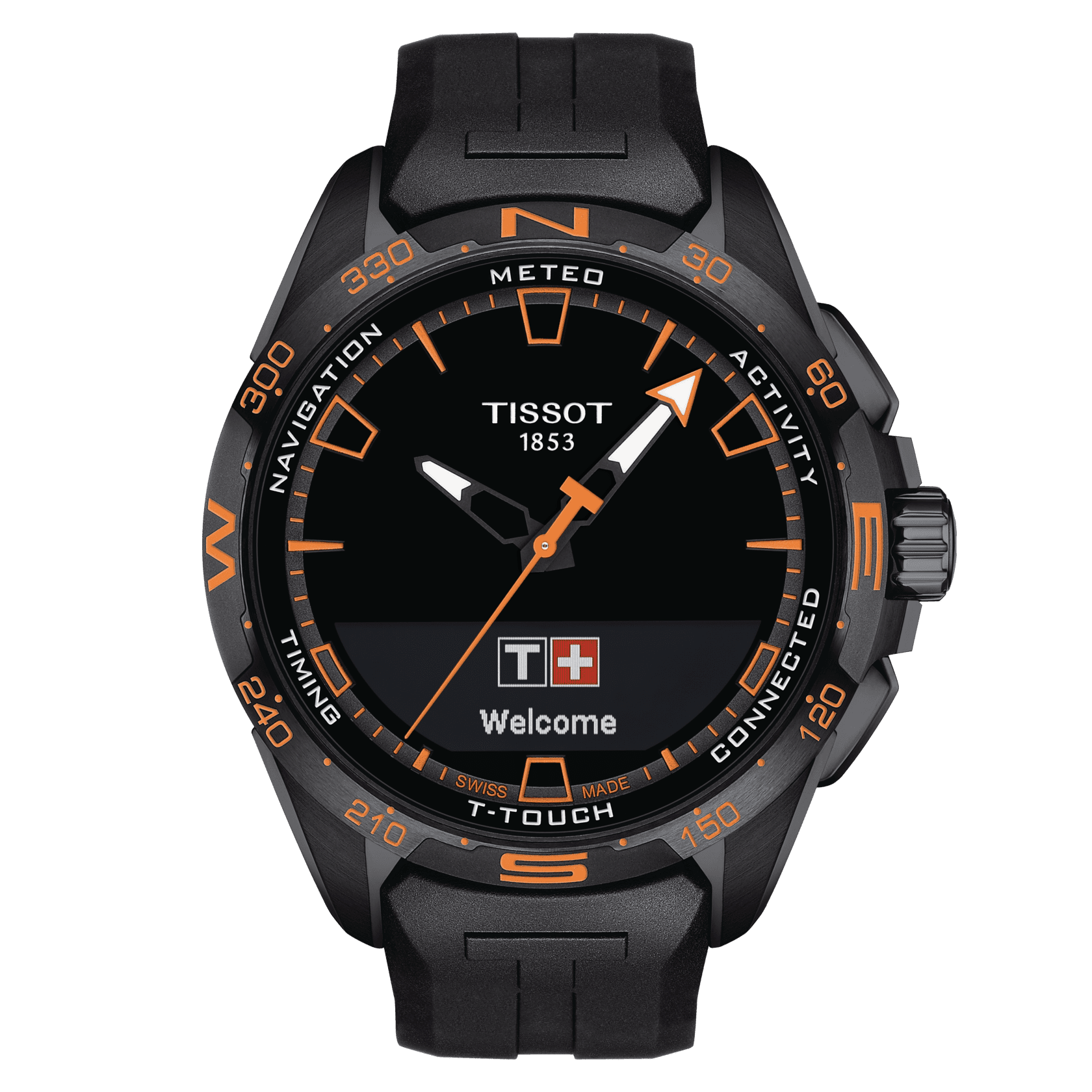 Tissot T-TOUCH CONNECT SOLAR men's watch T121.420.47.051.04