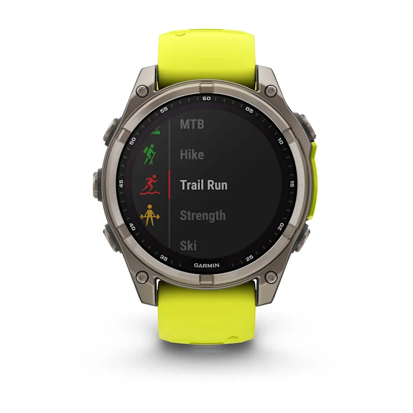 Garmin fēnix® 8 - 47 mm Solar Sapphire Graphite/Titanium Titan 010-02906-21