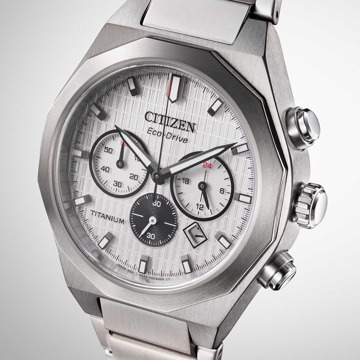Citizen Zenshin Senkei Super Titanium™ Chronograph with Eco-Drive Men's Watch CA4690-51A