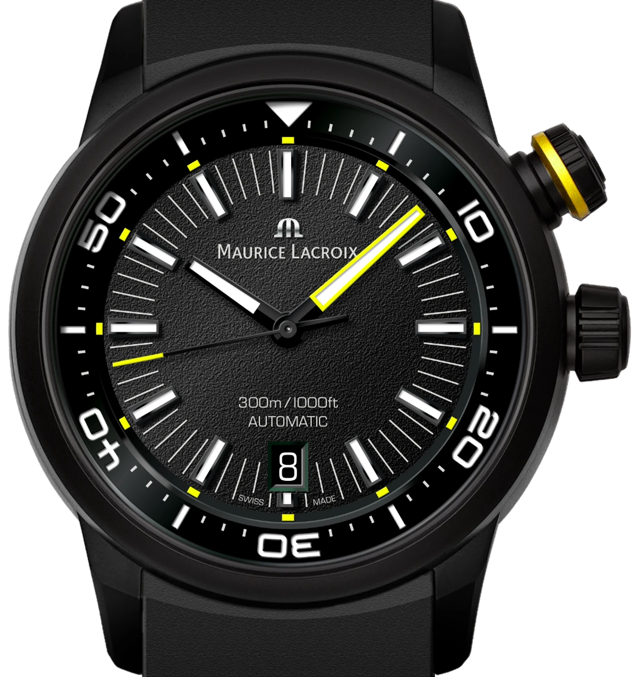 Maurice Lacroix Pontos Diver Men's Watch PT6248-DLB00-330-2