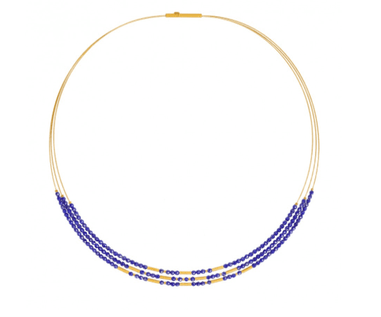 Bernd Wolf Clani necklace lapis lazuli 85204236-043
