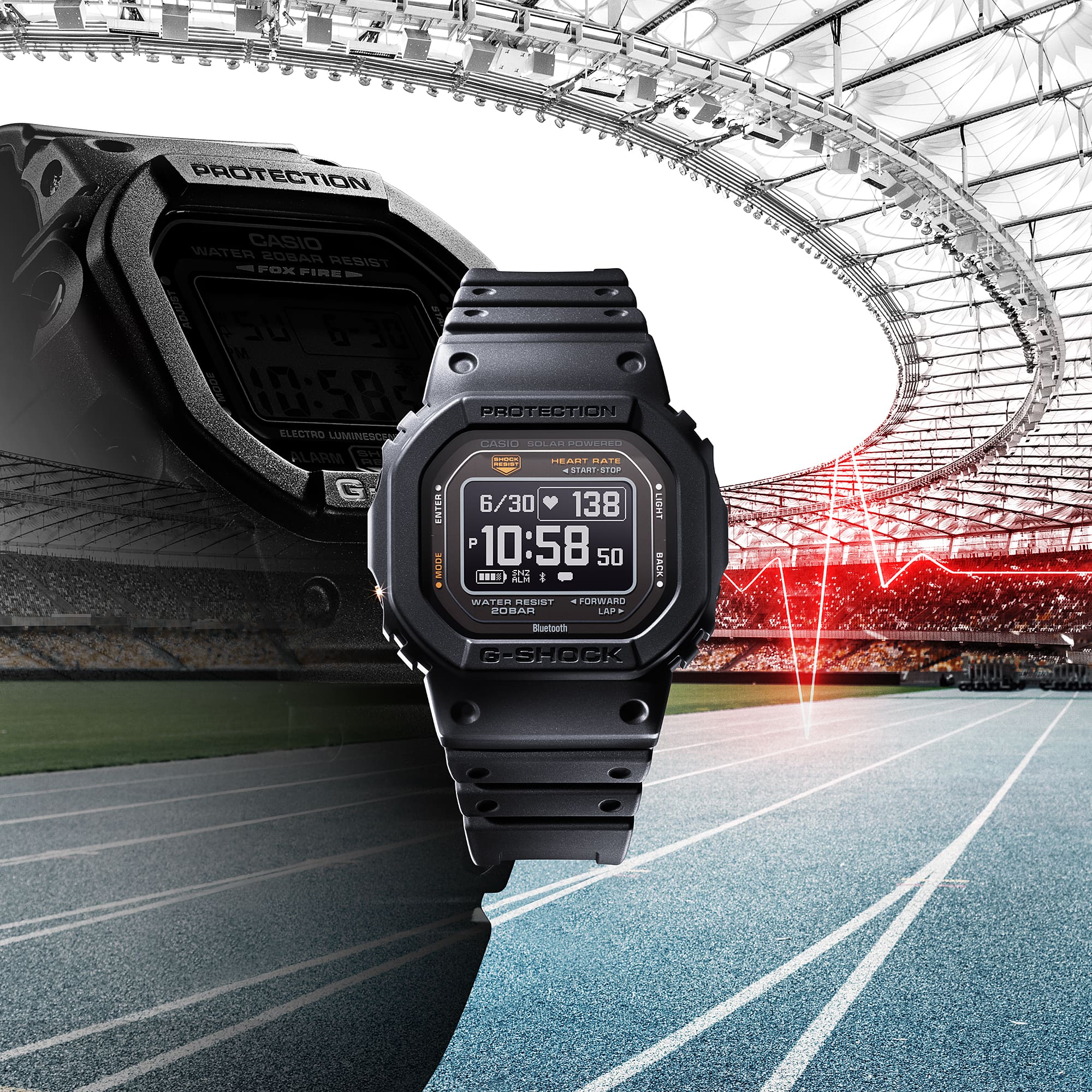 G-Shock G-Squad Digital Watch Solar Men's Watch DW-H5600-1ER